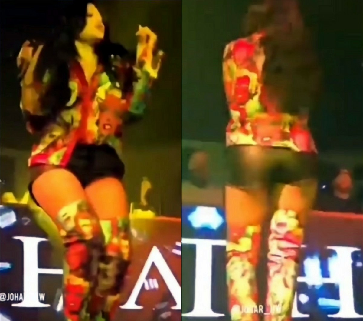 haifa wehbe hotshorts dance 05