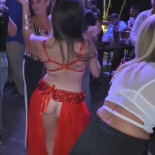 naked belly dancer shows ass in north coast egypt video