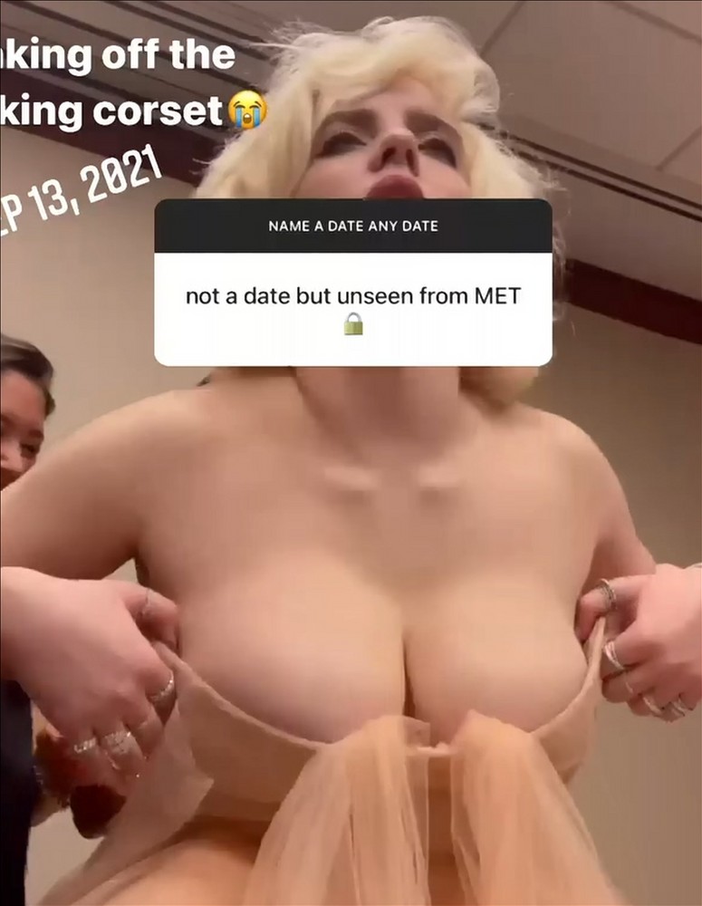 Billie Eilish Shows Her Massive Titties