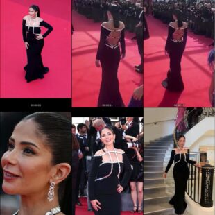 Mona Zaki Sexy Dress Cannes Film Festival