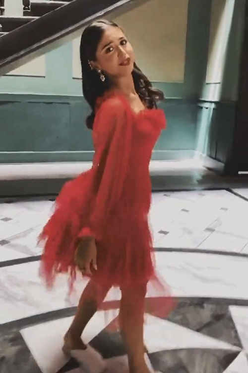 Hala Al Turk Hot Sexy Dance In A Red Dress